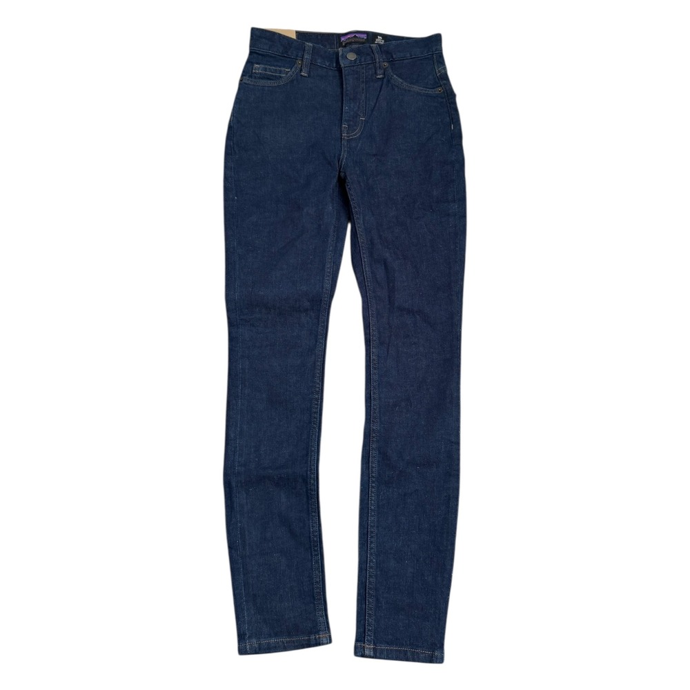 Patagonia Womens Organic Cotton Dark Wash‎ Denim Jeans High Rise Size 26x29 NEW